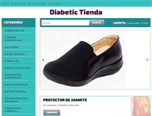 Tablet Screenshot of diabetic-tienda.com